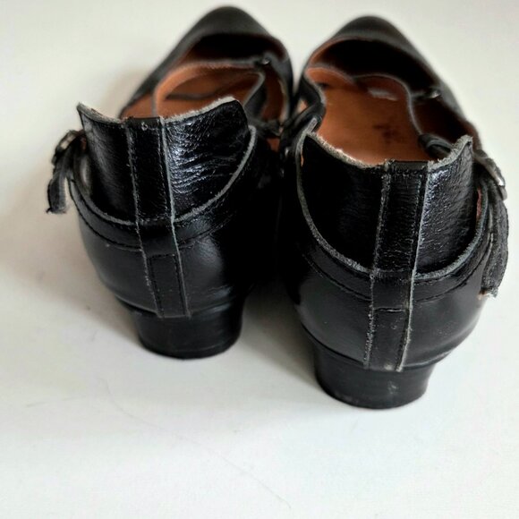 Office London black leather shoes. - Picture 9 of 9